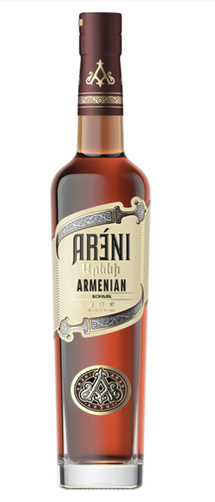 Бренді Areni Armenian 3* 40% 0.5 л